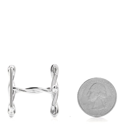 Hermes Palladium 24mm Mors H Belt Buckle 2 of 4