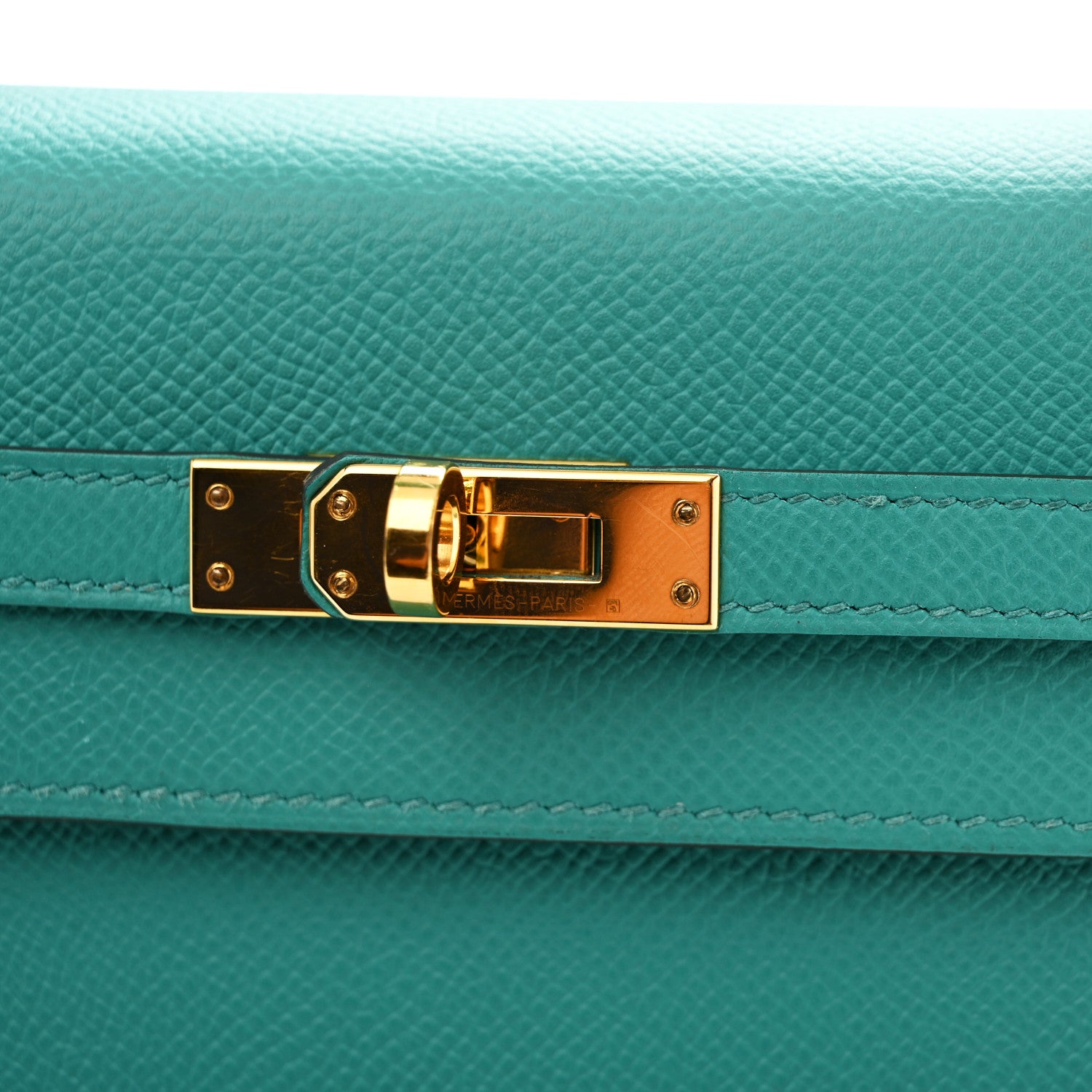 Hermes Epsom Kelly Sellier 25 Vert Verone 12 of 13