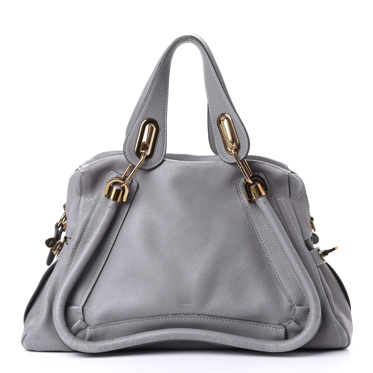 Calfskin Medium Paraty Cashmere Grey