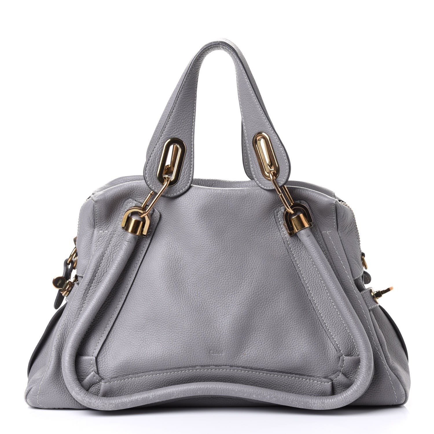 Chloe Calfskin Medium Paraty Cashmere Grey 1 of 4