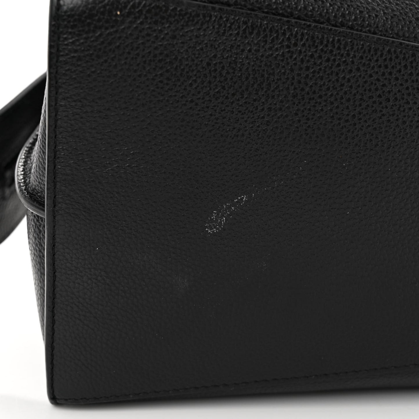 Grained Calfskin Black Hardware Neo Classic City Black