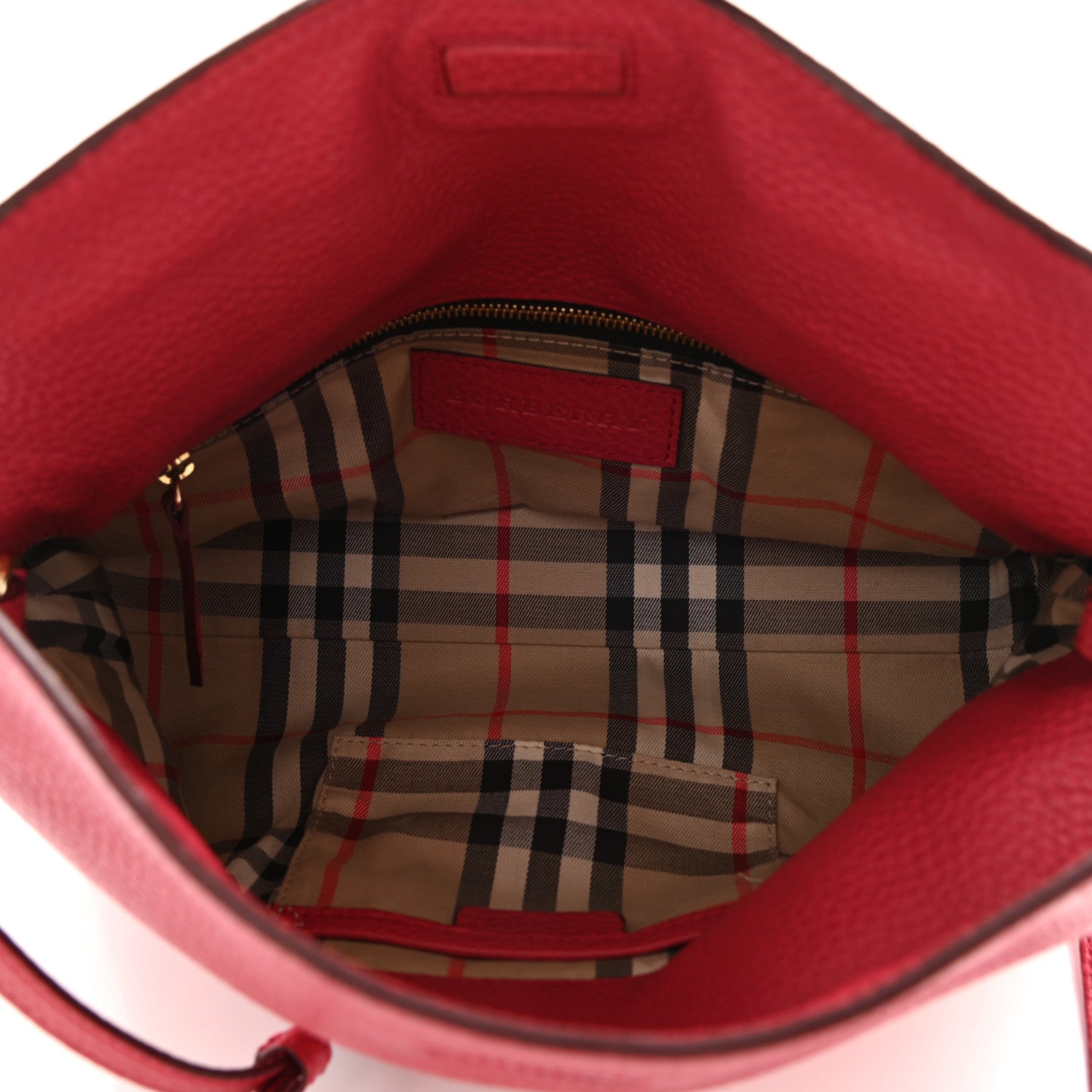 Burberry London Grainy Calfskin Small Leah Pink Azalea 5 of 13