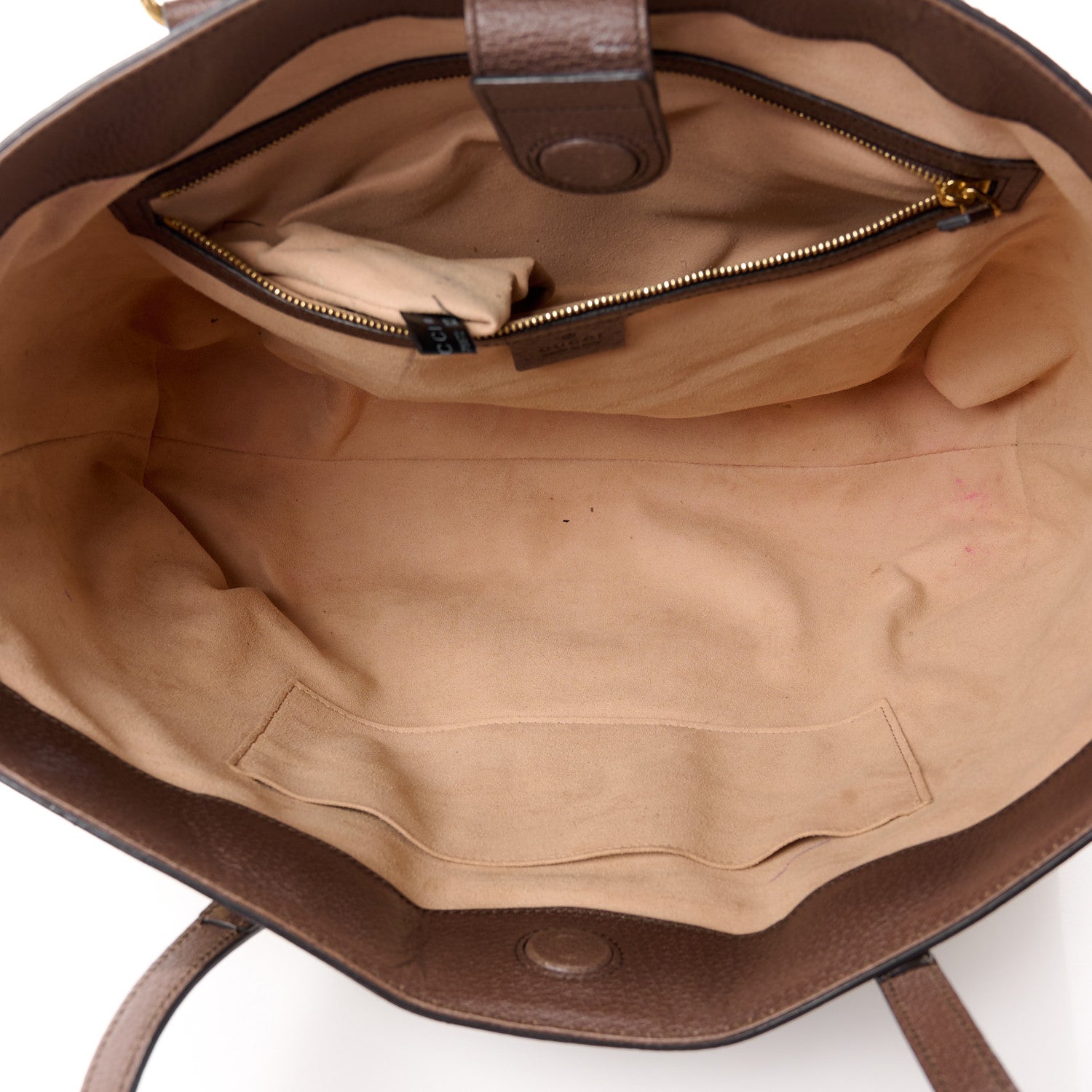 Gucci GG Supreme Monogram Medium Ophidia Shopping Tote Brown 5 of 18