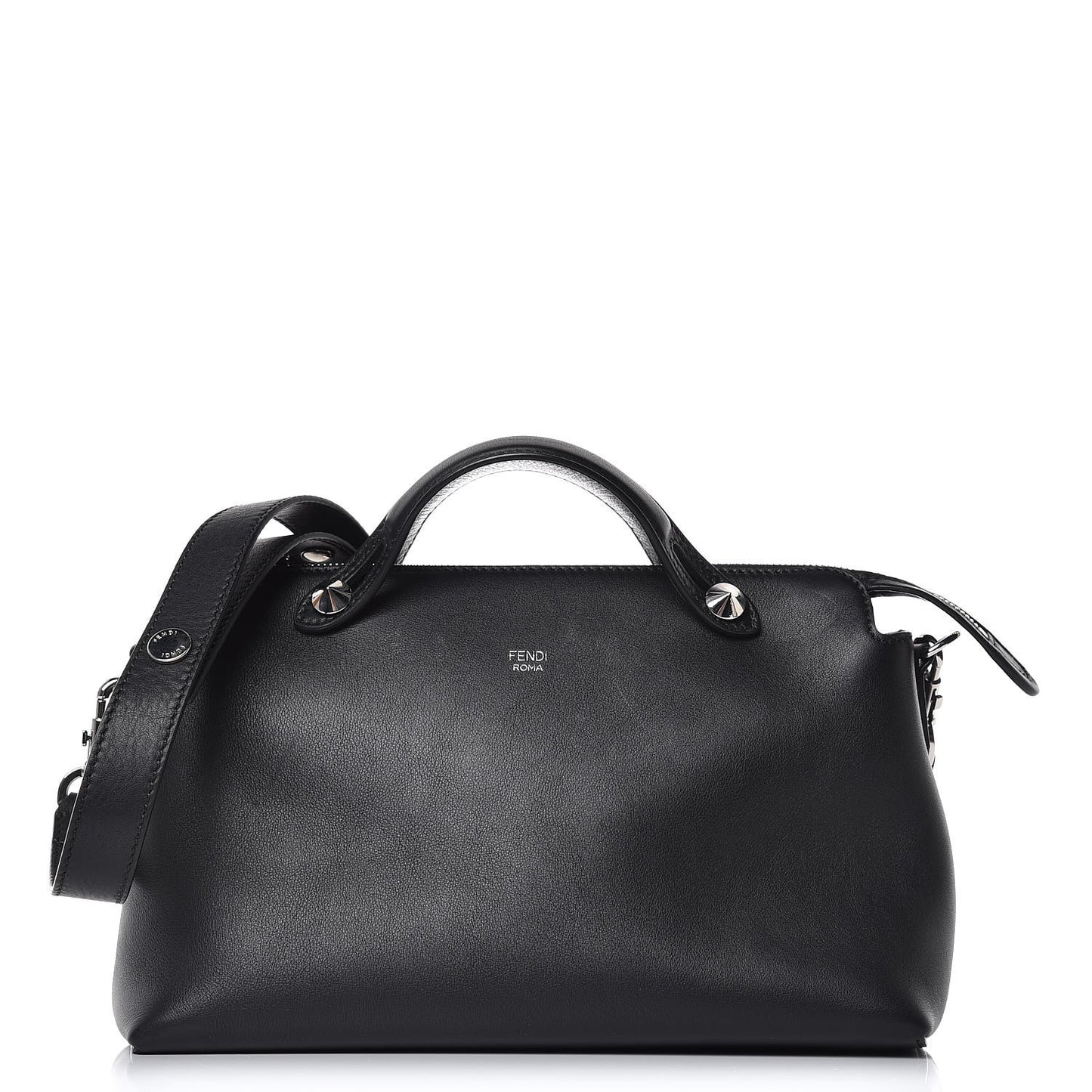 Vitello Dolce Medium By The Way Boston Bag Black