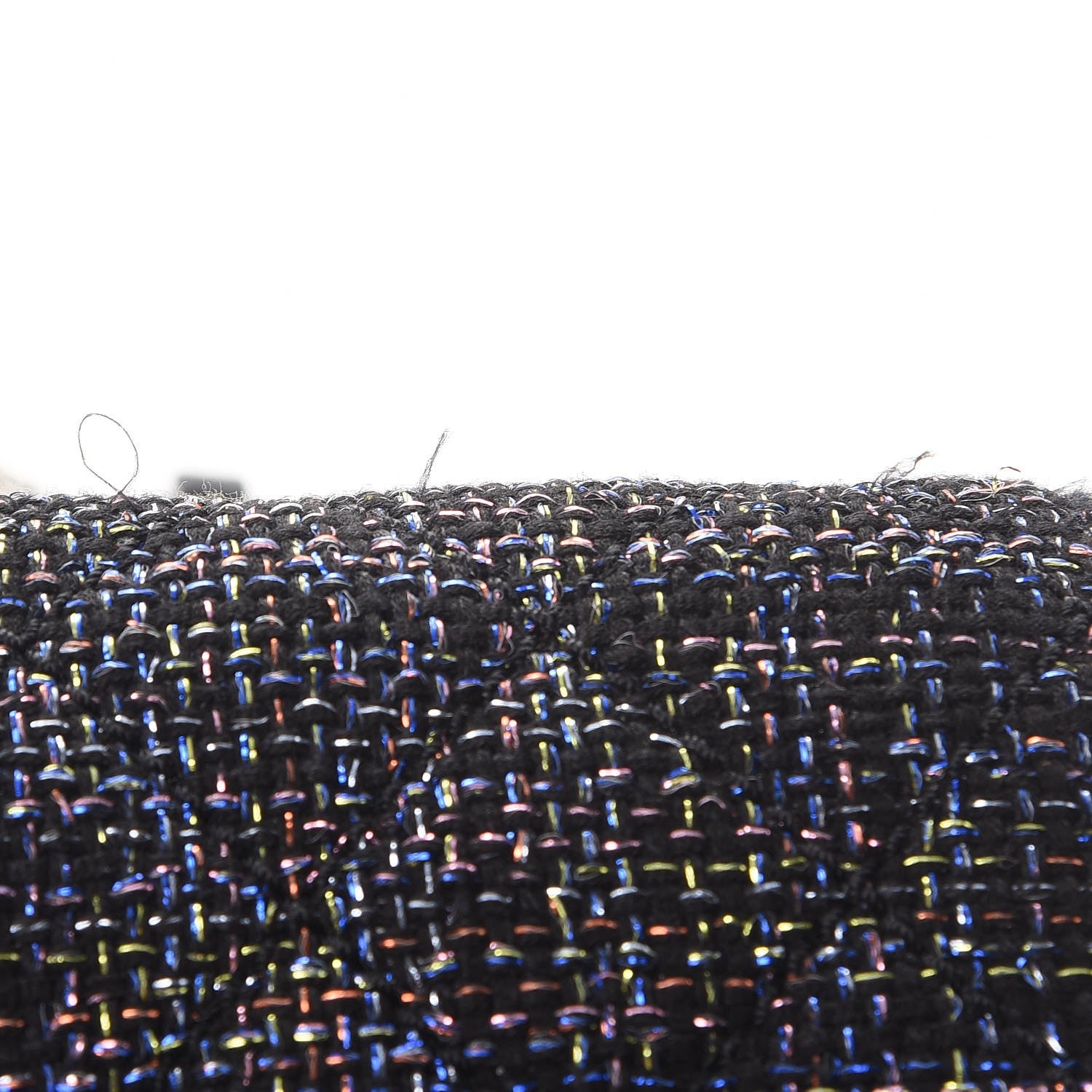 Chanel Tweed Lambskin Quilted Mini Beauty Lock Flap Multicolor Black 8 of 9