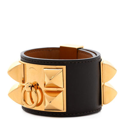 Hermes Box Collier de Chien CDC Bracelet S Chocolate 1 of 8