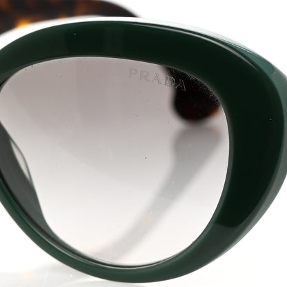 Prada Acetate Sunglasses SPR 15Q Green 7 of 8