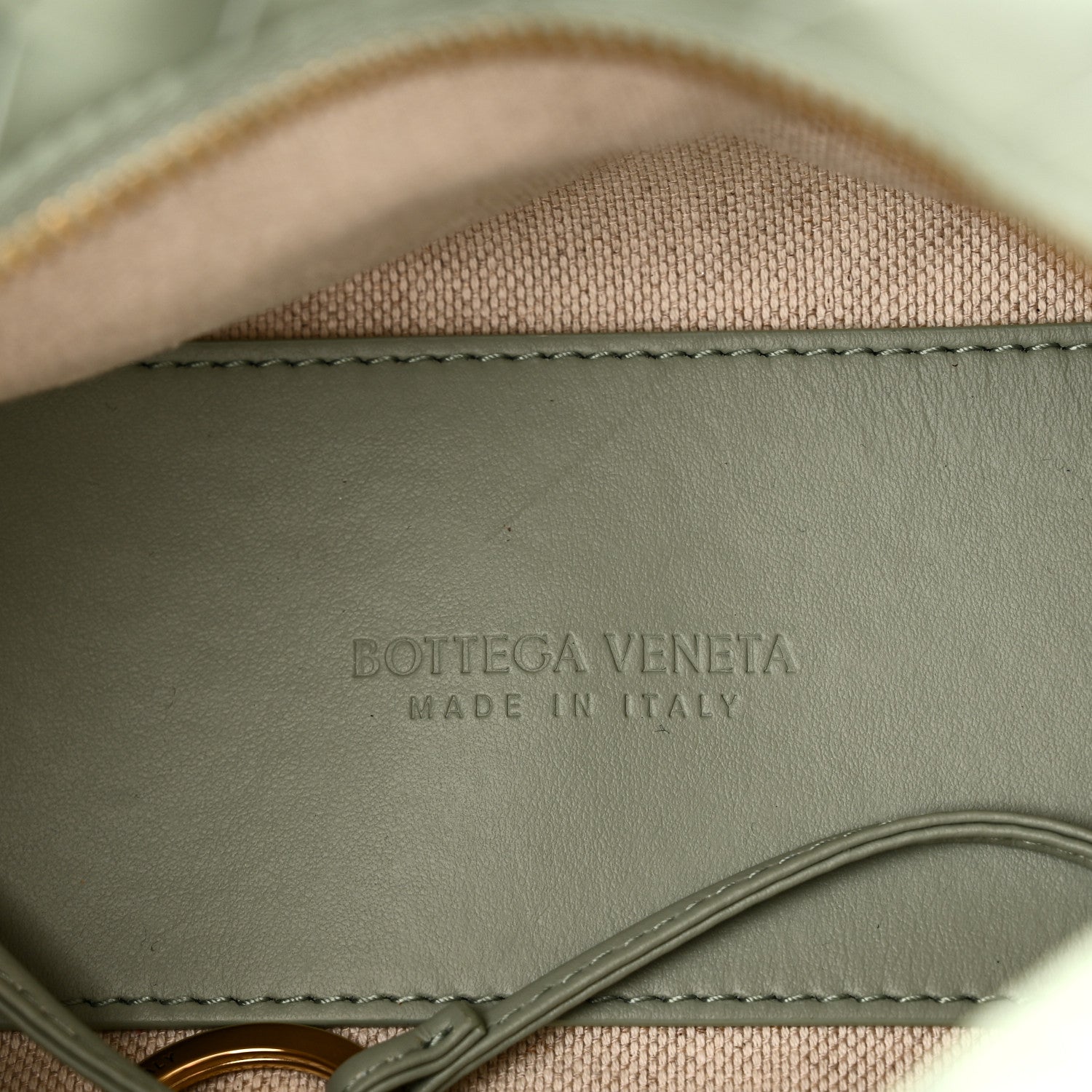 Bottega Veneta Calfskin Intrecciato Small Loop Top Handle Sauge 6 of 10
