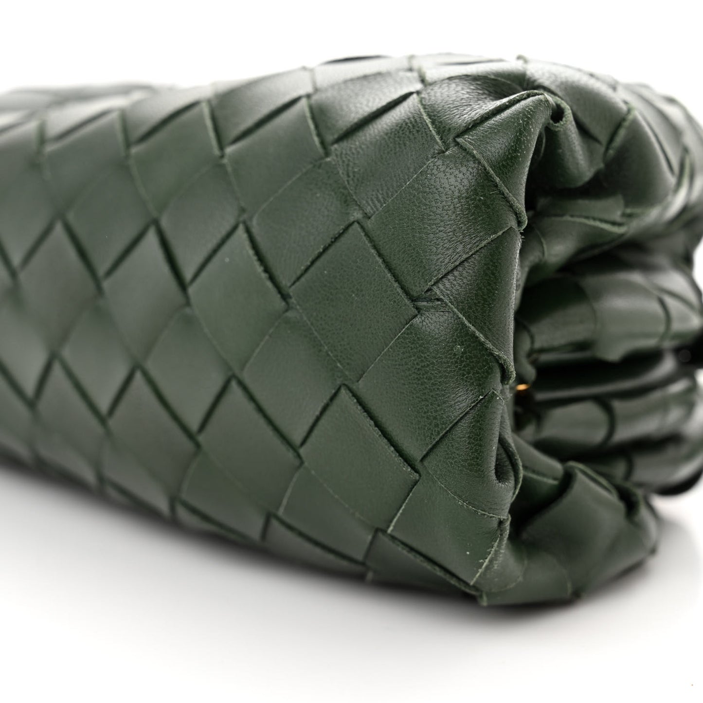 Nappa Intrecciato The Mini Pouch Raintree