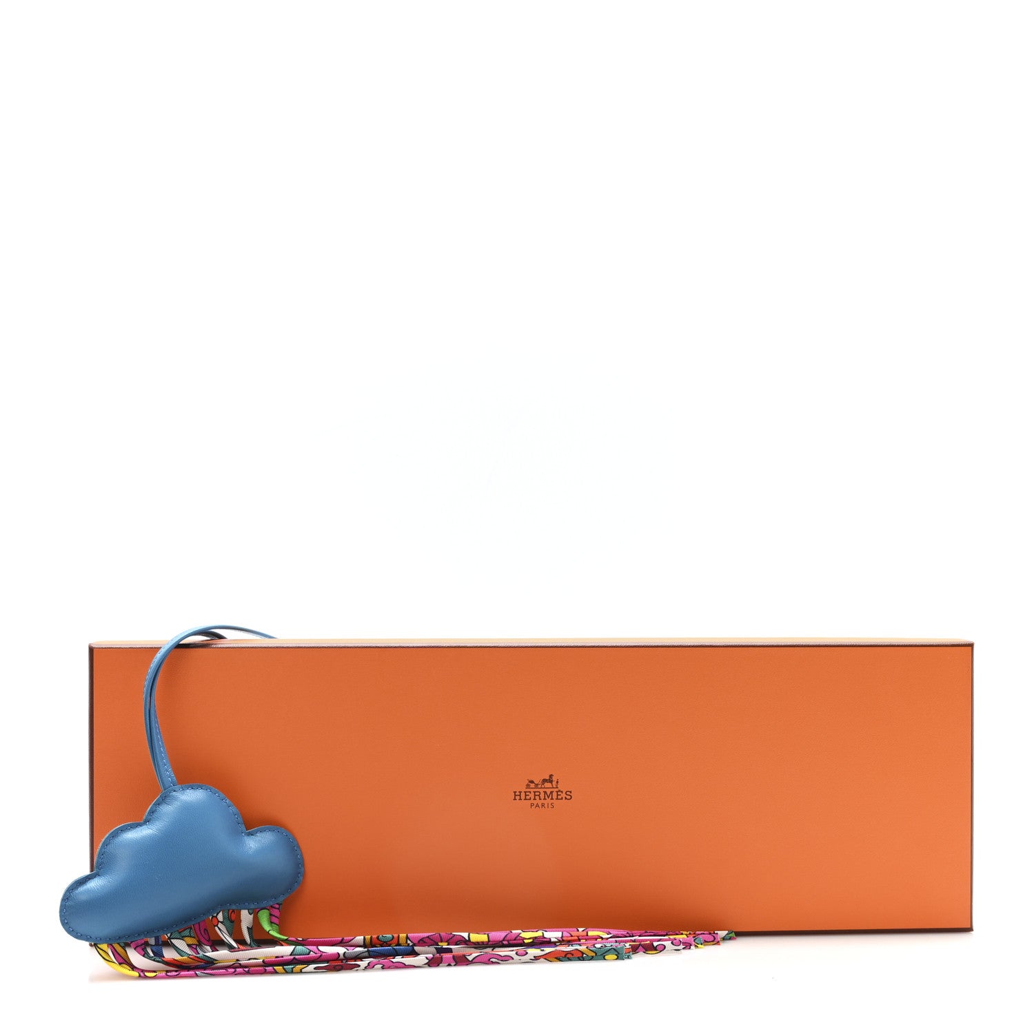 Hermes Swift Silk Cord Petit H Cloud Bag Charm 4 of 4