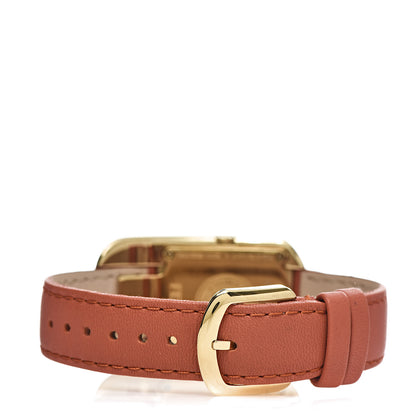 Fendi Stainless Steel Calfskin Diamond Mother of Pearl 29mm Chameleon Quartz Watch Coral 4 of 8