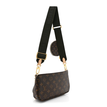 Louis Vuitton Monogram Multi Pochette Accessories Kaki 3 of 11