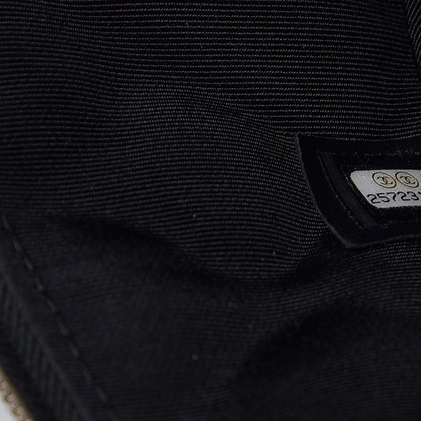 Crumpled Calfskin PVC Quilted Backpack Black