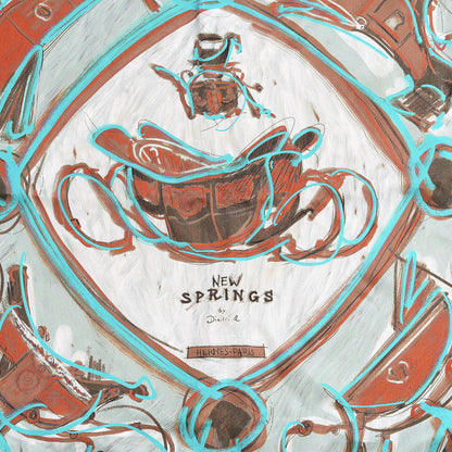 Hermes Silk New Springs Scarf 90 3 of 6