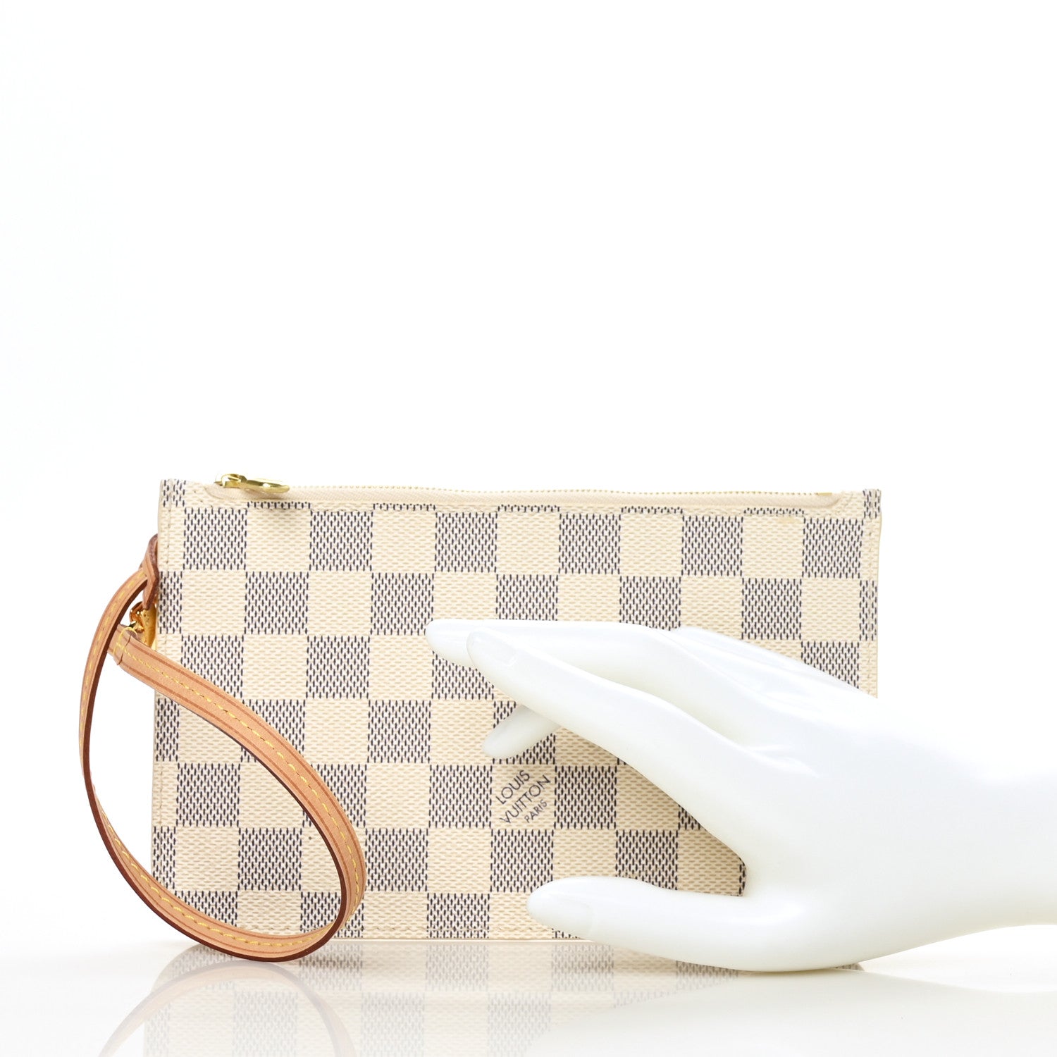 Louis Vuitton Damier Azur Neverfull PM Pochette 2 of 6