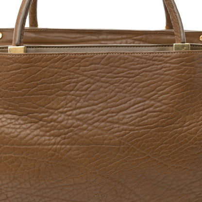 Chloe Pebbled Calfskin Dree Shoulder Bag Nut 7 of 12