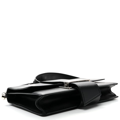 Prada City Calfskin Ribbon Bag Black 4 of 11