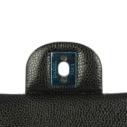 Chanel Caviar Quilted Medium Double Flap Black 4 of 7