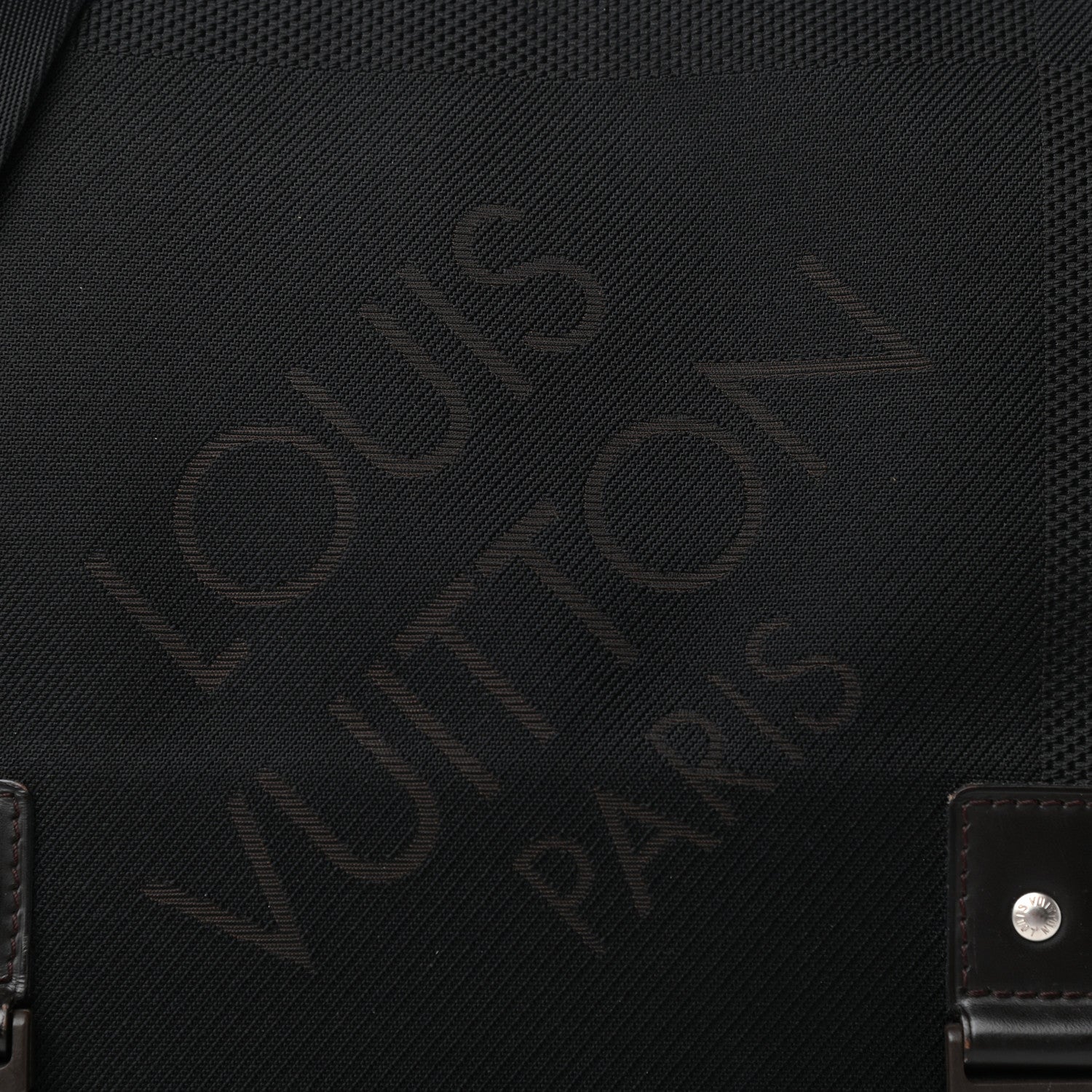 Louis Vuitton Damier Geant Loup Messenger Bag Black 9 of 9