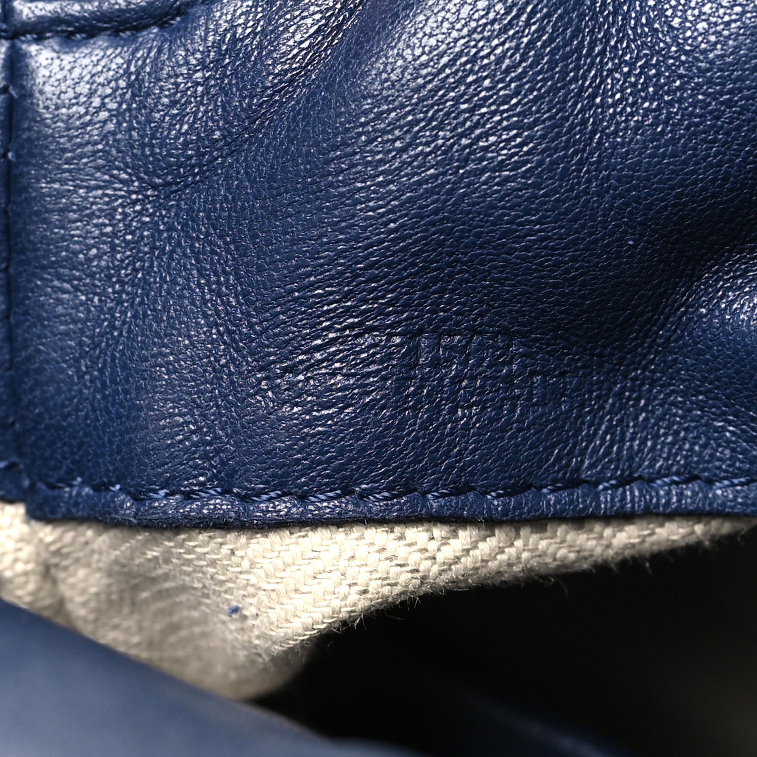 Loewe Nappa Flamenco Knot Bag Navy 7 of 11