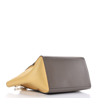 Celine Smooth Calfskin Medium Tri-Color Trapeze Butter 4 of 12