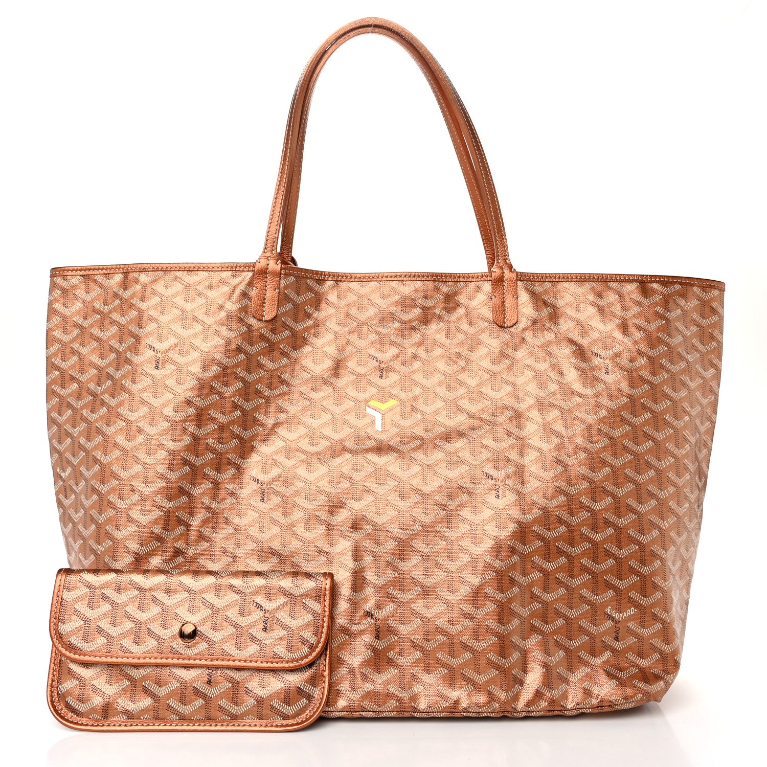 Goyard Goyardine Precious Metals Saint Louis GM Rose Gold 2 of 10