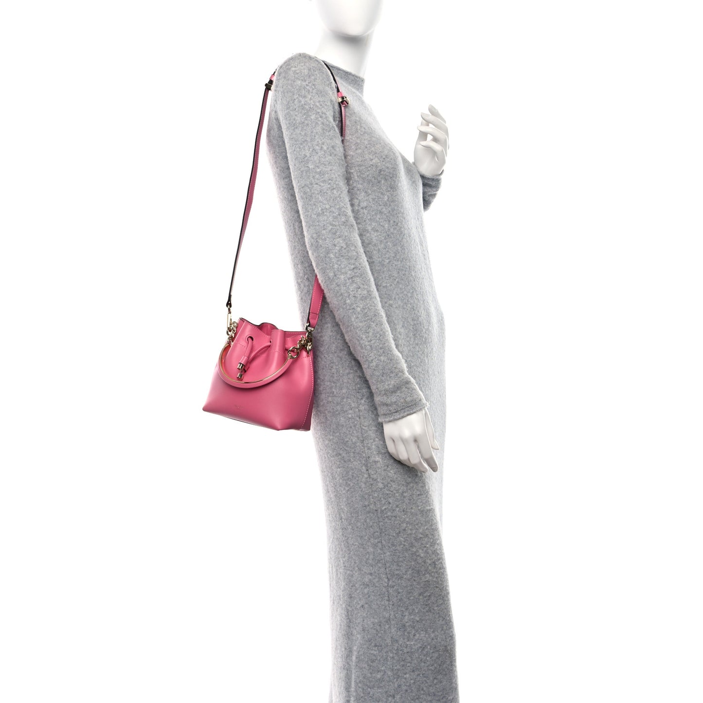 Lambskin Bon Bon Bag Candy Pink