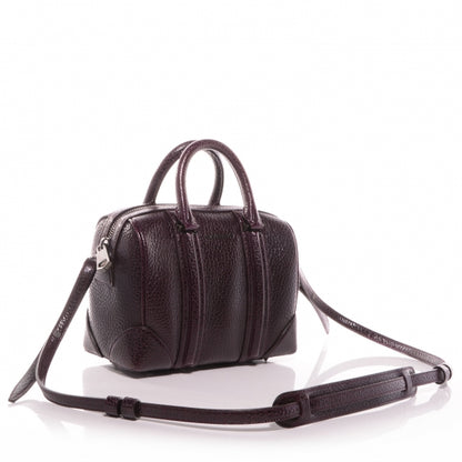 Givenchy Glazed Pebbled Calfskin Mini Lucrezia Aubergine 3 of 10