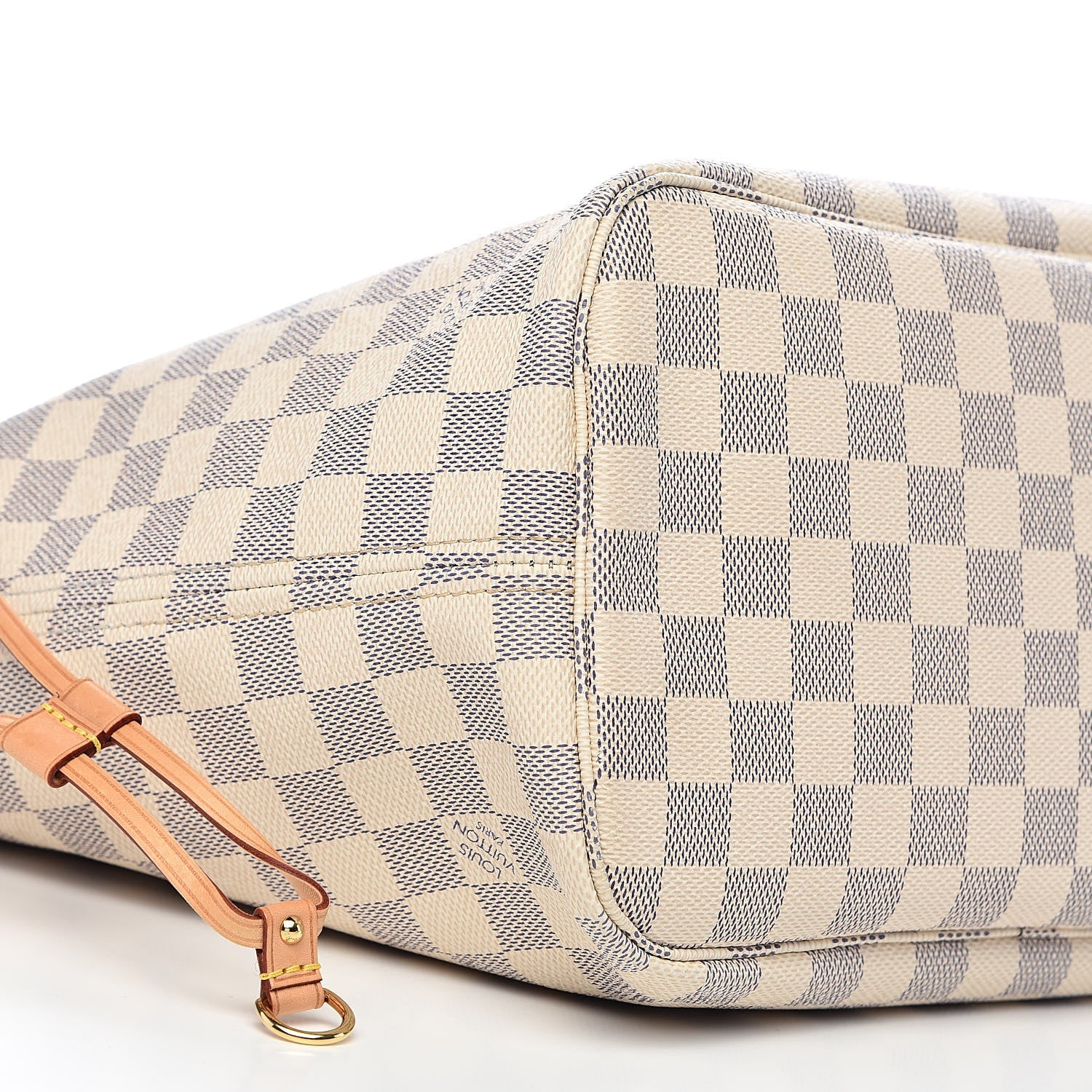 Louis Vuitton Damier Azur Neo Neverfull MM Rose Ballerine 14 of 16