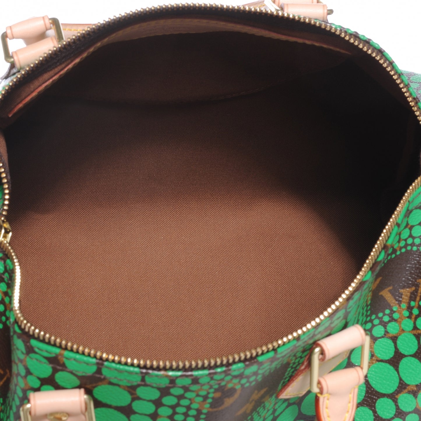 Monogram Kusama Town Speedy 30 Green