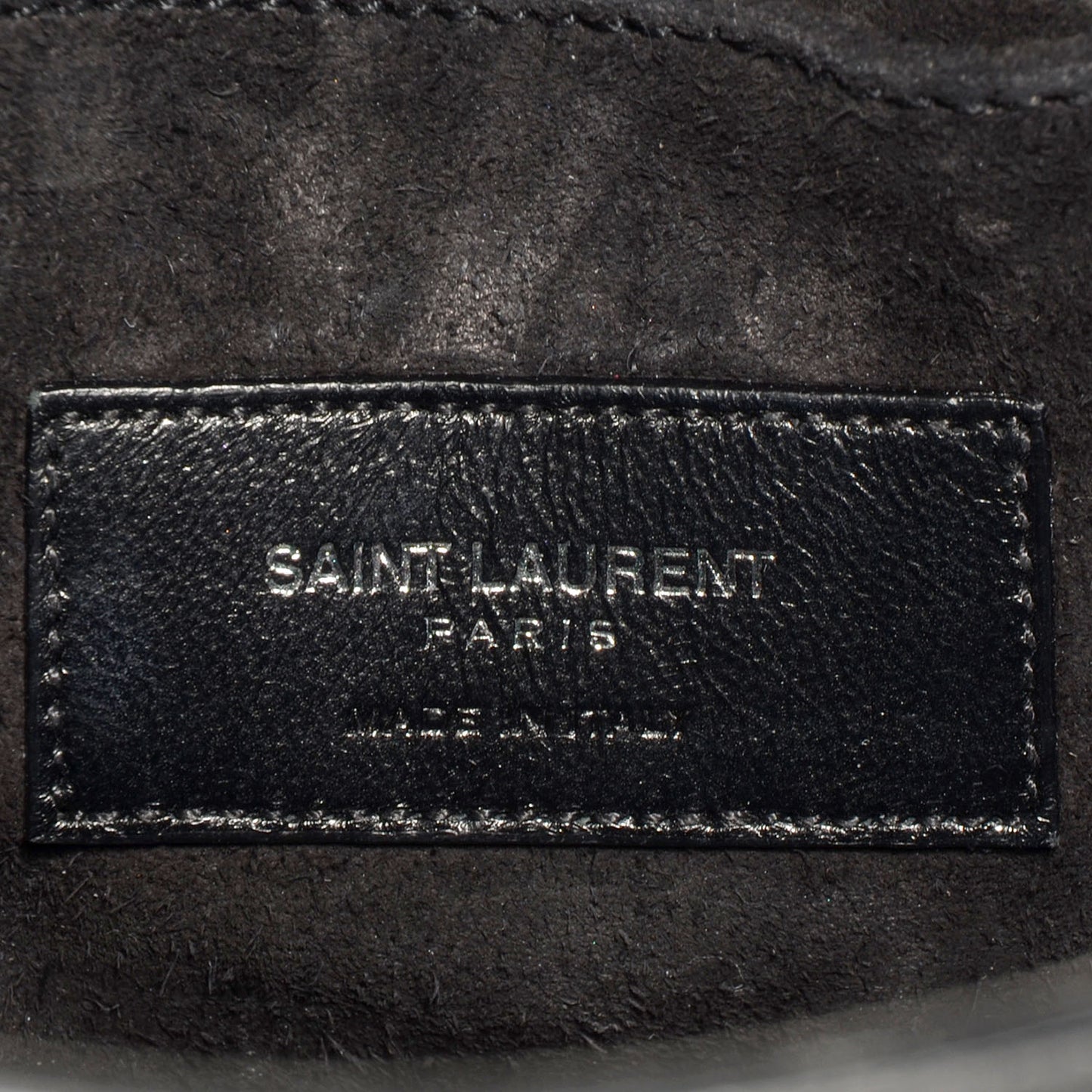 Crocodile Embossed Sac De Jour Nano Black