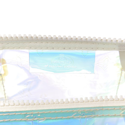 Louis Vuitton PVC Monogram Keepall Bandouliere 50 Iridescent Prism 5 of 9