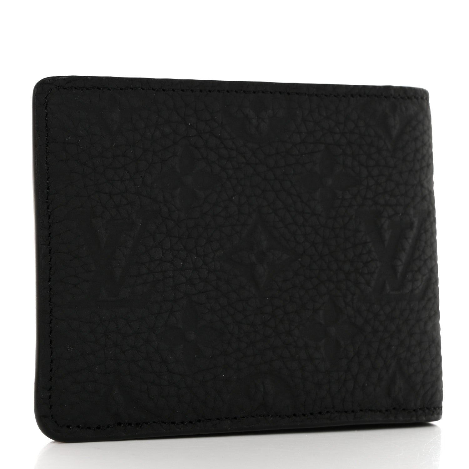 Louis Vuitton Taurillon Monogram Multiple Wallet Black 3 of 7