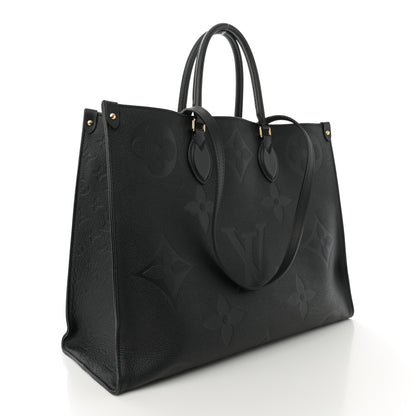 Louis Vuitton Empreinte Monogram Giant Onthego GM Black 3 of 13