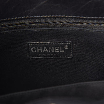 Chanel Aged Calfskin Quilted Reissue 2.55 Tote Black 6 of 11