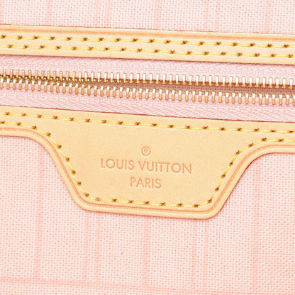 Louis Vuitton Damier Azur Neo Neverfull GM Rose Ballerine 6 of 8