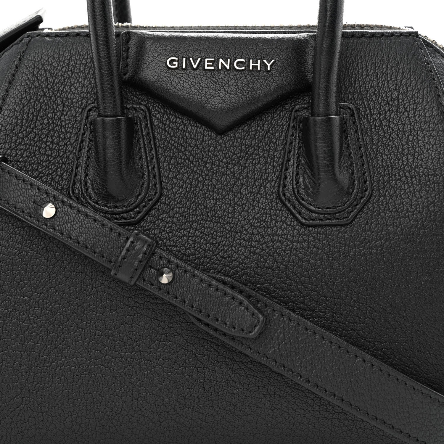 Givenchy Sugar Goatskin Mini Antigona Black 8 of 11