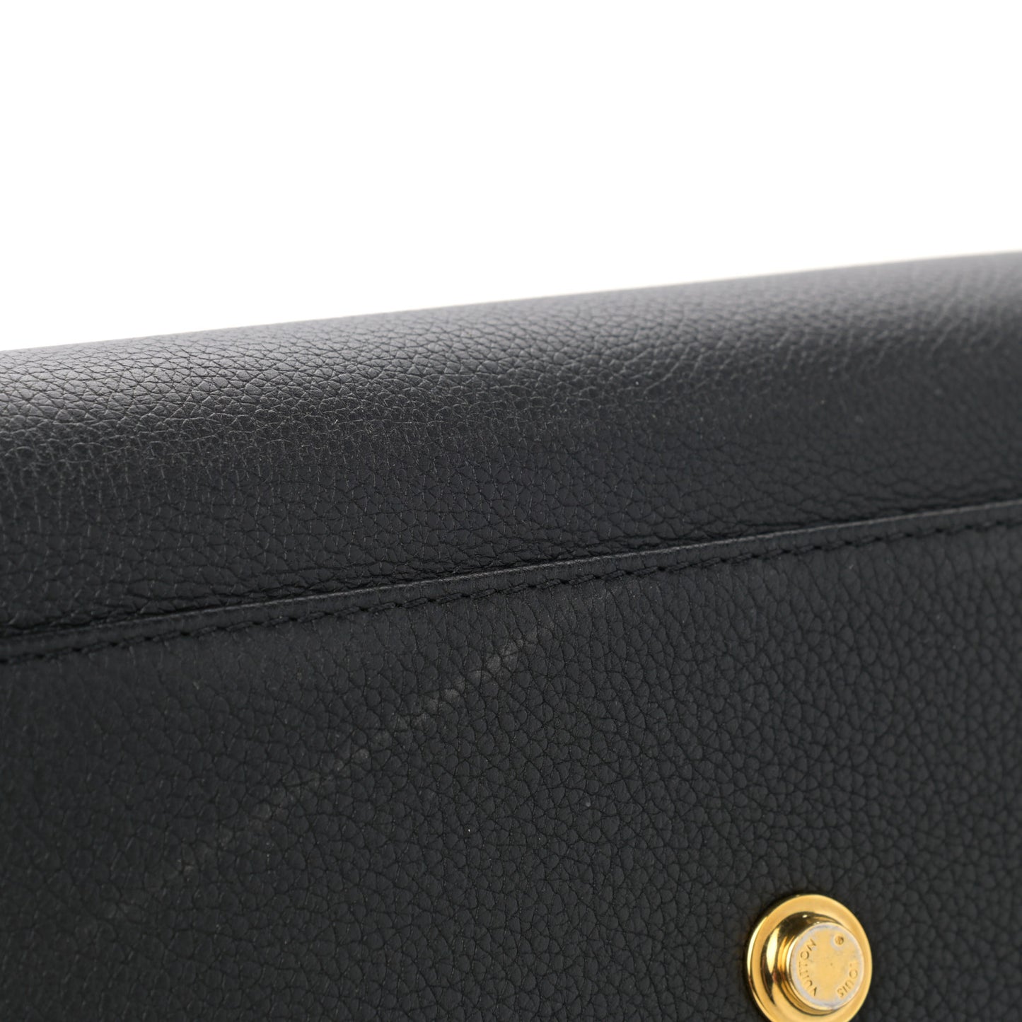 Calfskin Monogram Tufting On My Side Black