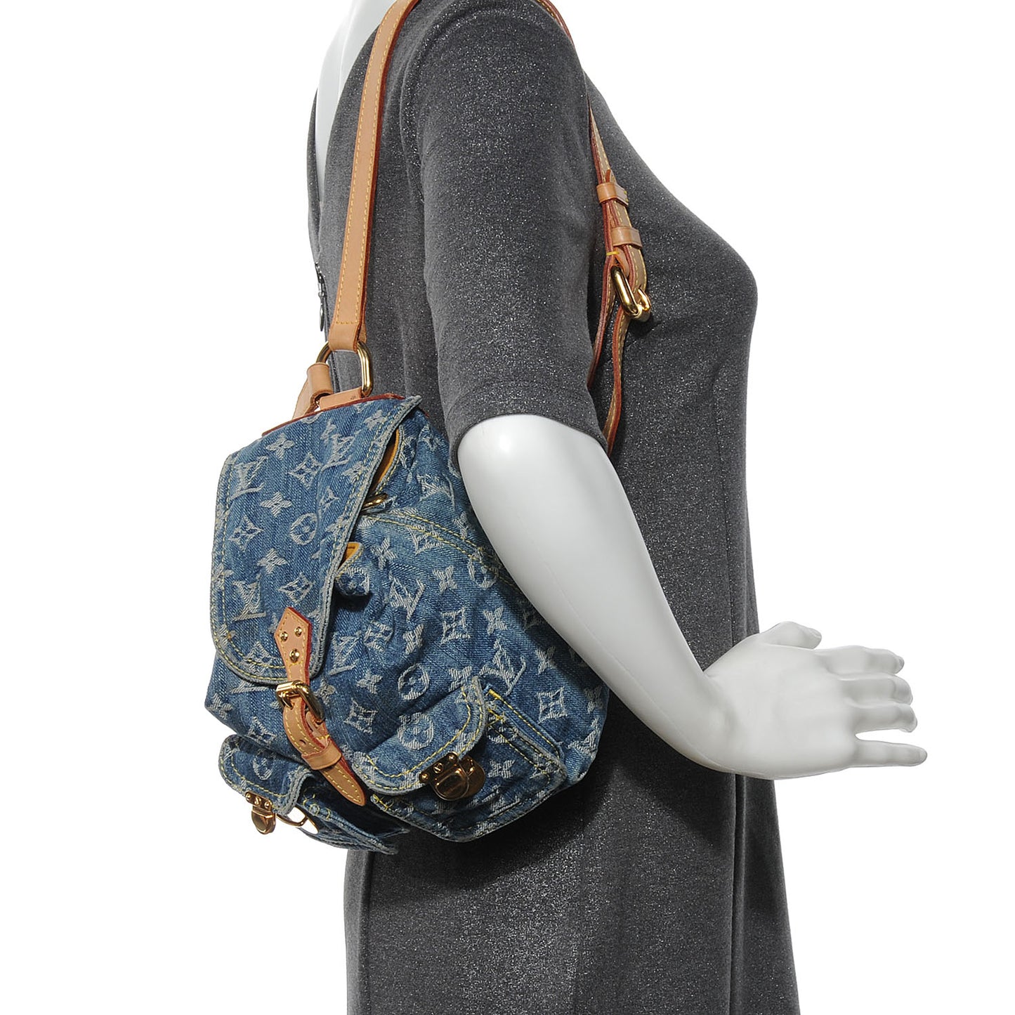 Denim Sac a Dos Backpack PM