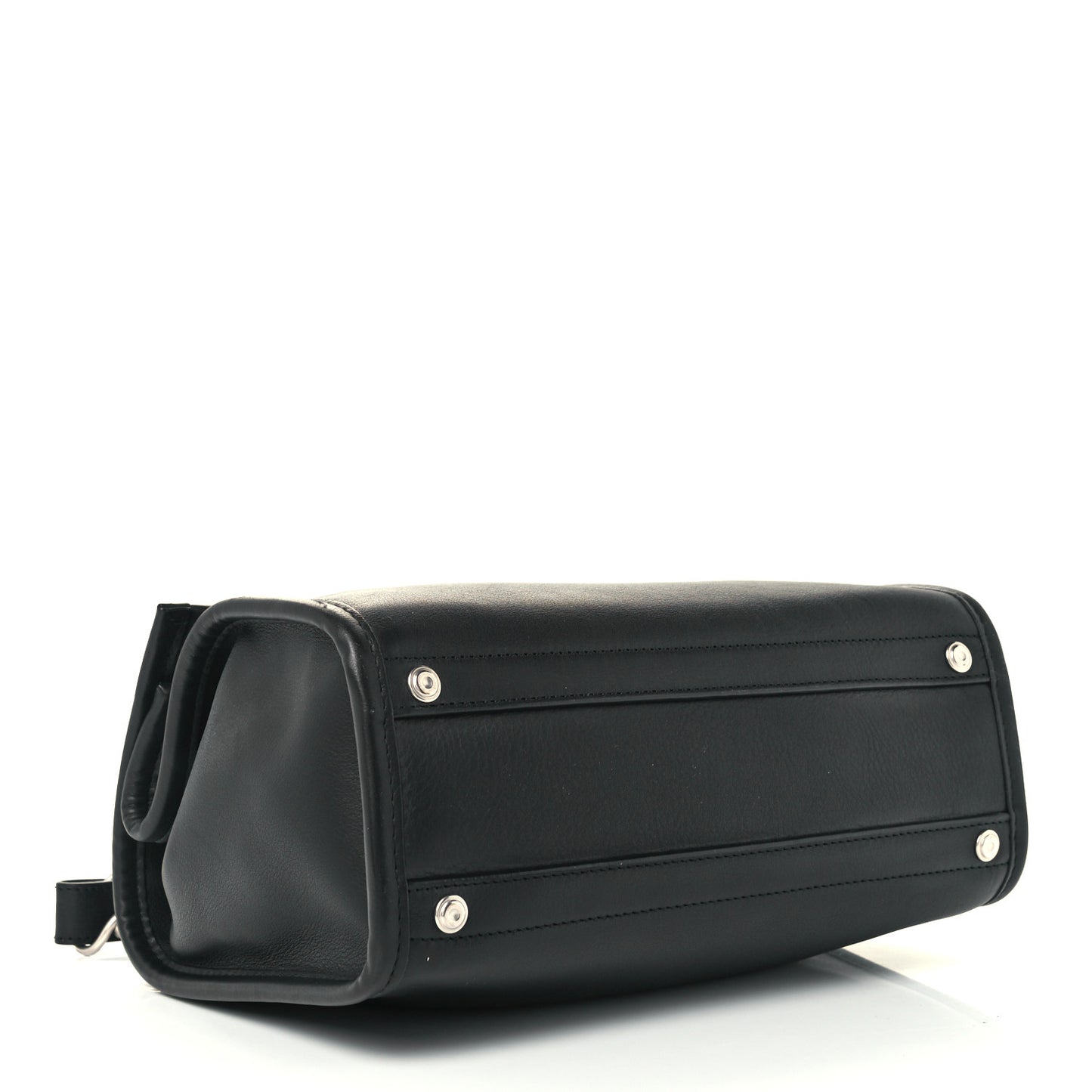 Veau Soyeux Small Tool Satchel Black