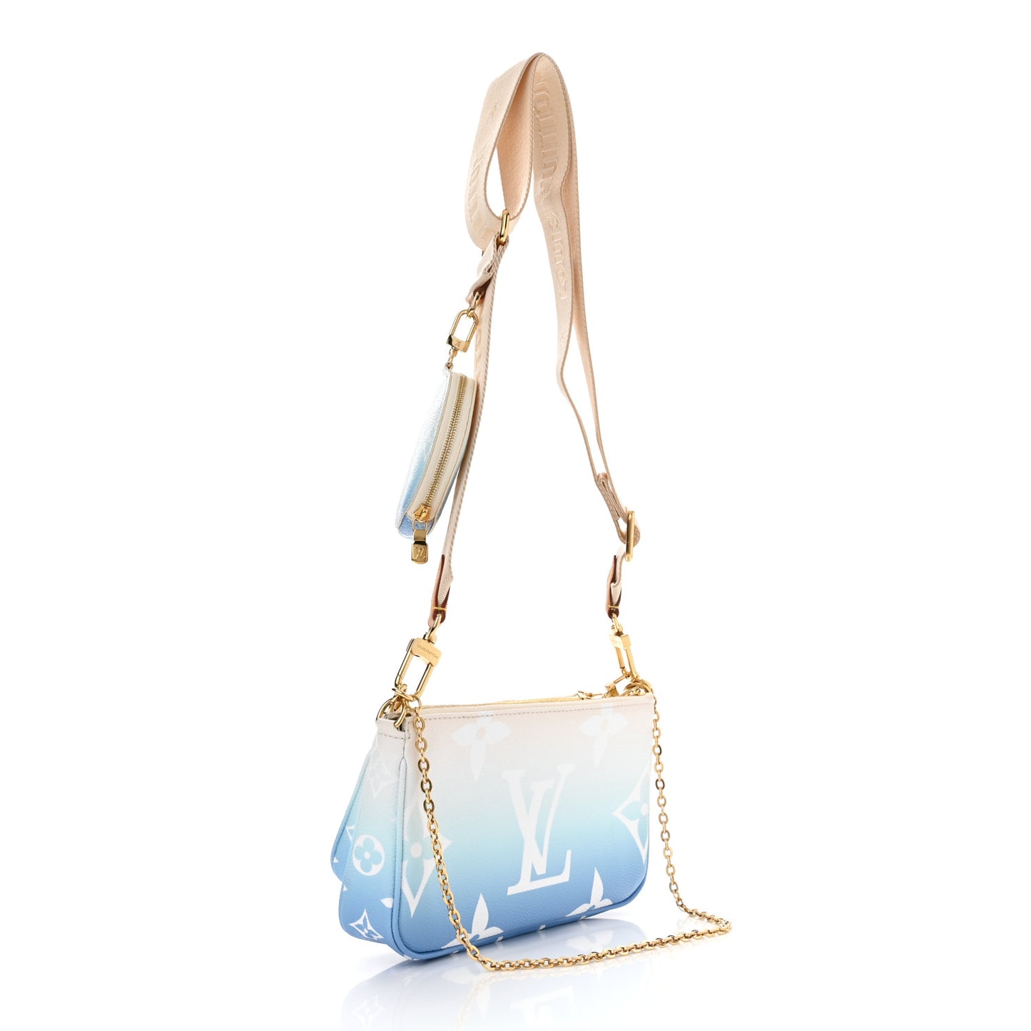 Monogram Giant By The Pool Multi Pochette Accessories Blue