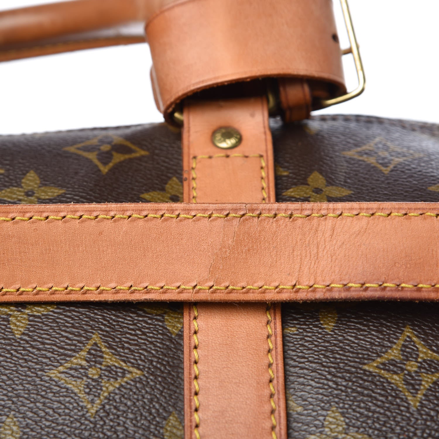 Louis Vuitton Monogram Keepall Bandouliere 60 19 of 30