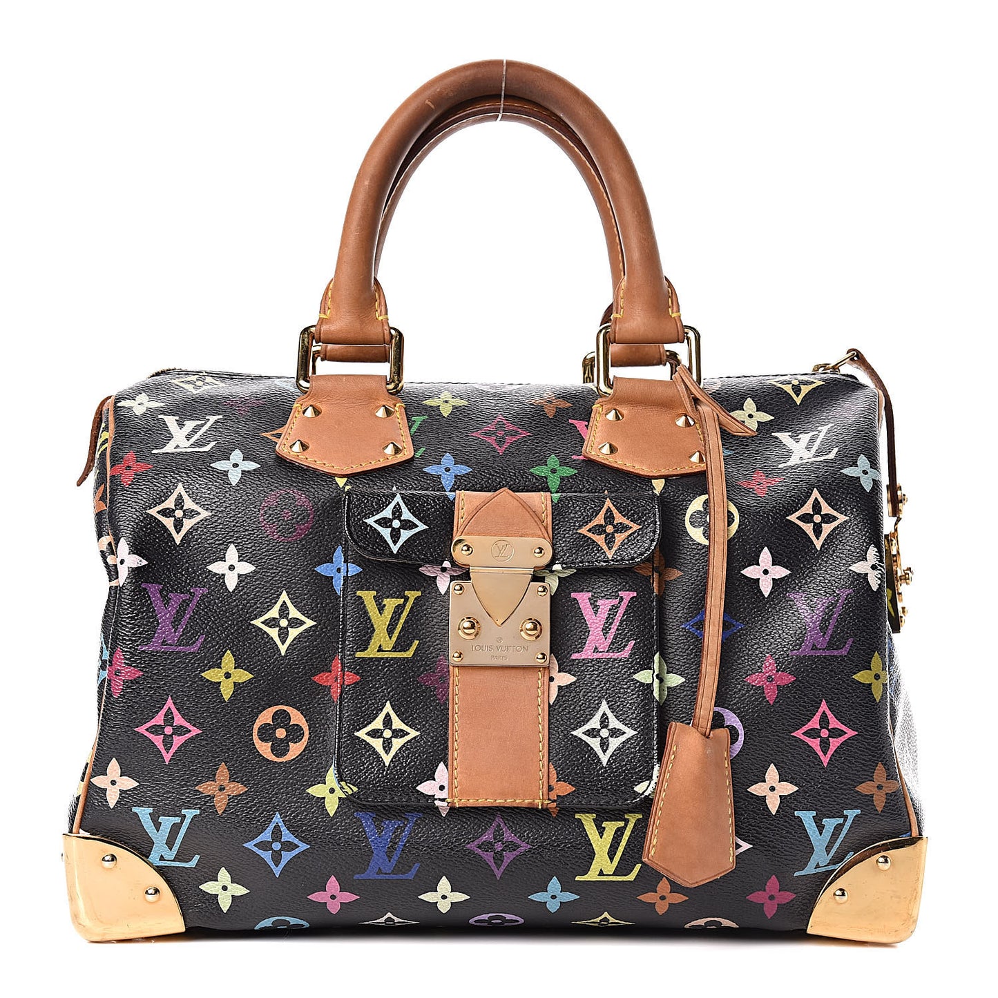 Monogram Multicolor Speedy 30 Black
