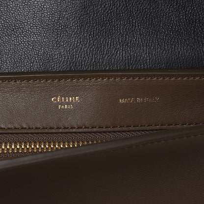 Celine Smooth Calfskin Suede Medium Tri-color Trapeze 6 of 7