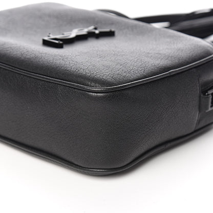 Saint Laurent Lambskin Monogram Lou Camera Bag Black 9 of 10