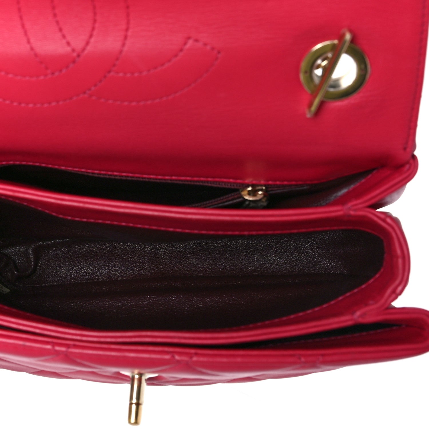 Chanel Lambskin Quilted Small Trendy CC Flap Dual Handle Bag Pink 4 of 17