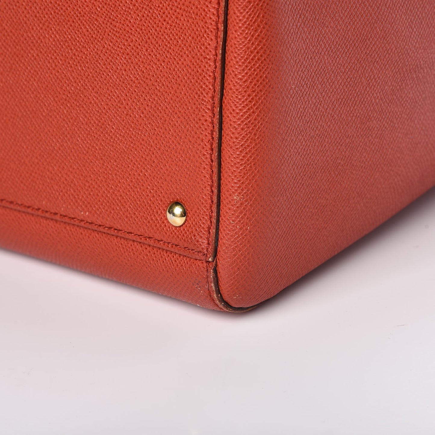 Caviar Zip Top Tote Red