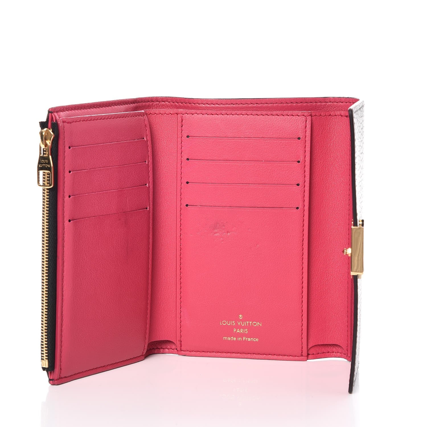 Louis Vuitton Taurillon Capucines Compact Wallet Black 5 of 10