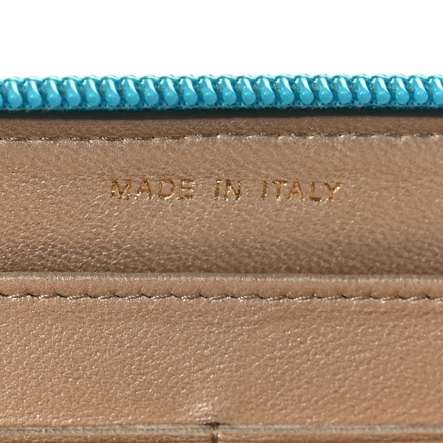 Chanel Lambskin Camellia Embossed Large Gusset Zip Around Wallet Blue 8 of 15