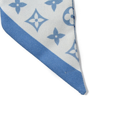 Louis Vuitton Silk Monogram Rising Confidential BB Bandeau Denim 9 of 11